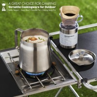 WAGENSTEIGER Stainless Steel Saucepan  2L Kettle Pot, Induction Compatible, Durable & Versatile for Cooking