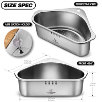 Triangular Stainless Steel Sink Cady