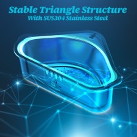 Triangular Stainless Steel Sink Cady
