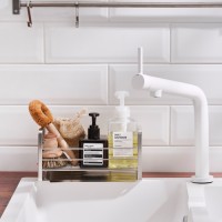 100% Stainless Steel Kitchen Sink Organizer