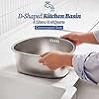 D-Shaped Dishpan 8L