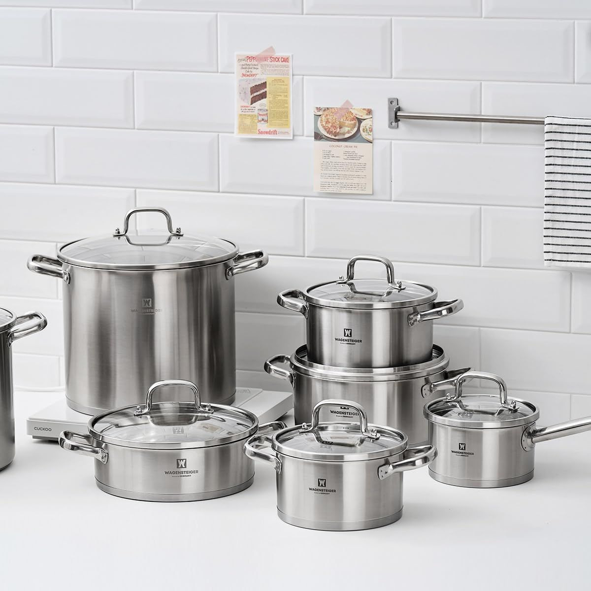 Single Handed 3-Ply Saucepan - SUS304 Stainless Steel, Aluminum Core, Induction Compatible, Dishwasher Safe