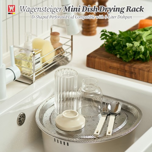 D-Shaped Dishpan 8L
