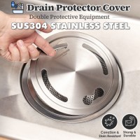 Klar Heavy Duty Sink Strainer with Drain Protector