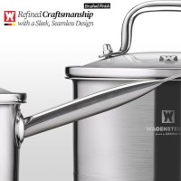 Tier 2.23 Quart 3-Ply Stainless Steel Saucepan (0032)