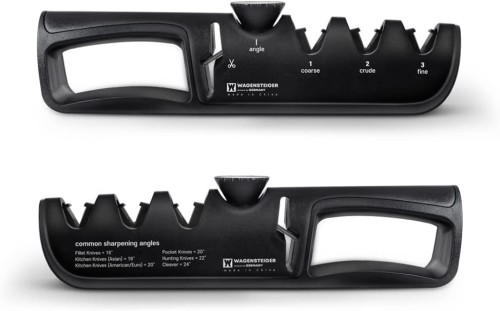 Adjustable Angle 4-Slot Knife & Scissors Sharpener