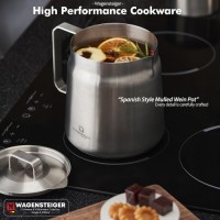 WAGENSTEIGER Stainless Steel Saucepan  2L Kettle Pot, Induction Compatible, Durable & Versatile for Cooking
